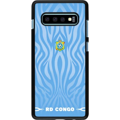 Samsung Galaxy S10+ Case Hülle - Demokratische Republik Kongo 2026 personalisierbares Fussballtrikot