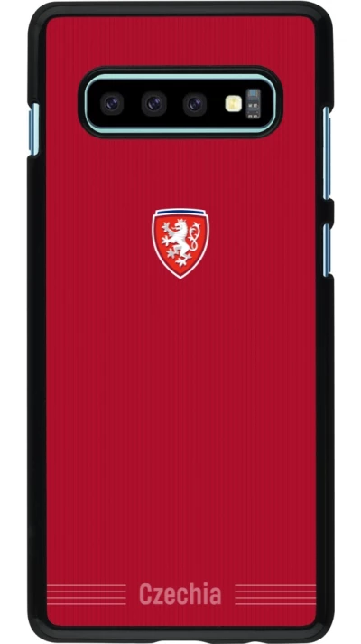 Samsung Galaxy S10+ Case Hülle - Tschechische Republik 2026 personalisierbares Fussballtrikot