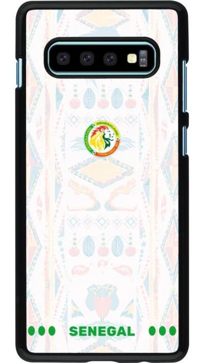 Samsung Galaxy S10+ Case Hülle - Senegal 2026 personalisierbares Fussballtrikot