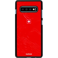 Samsung Galaxy S10+ Case Hülle - Schweiz 2026 personalisierbares Fussballtrikot