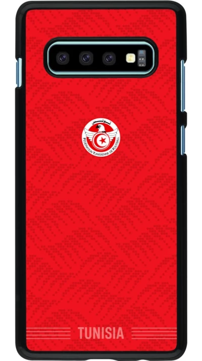 Samsung Galaxy S10+ Case Hülle - Tunesien 2026 personalisierbares Fussballtrikot