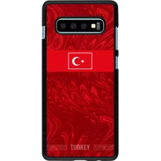 Samsung Galaxy S10+ Case Hülle - Türkei 2026 personalisierbares Fussballtrikot