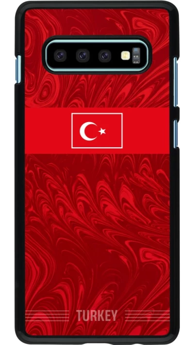 Samsung Galaxy S10+ Case Hülle - Türkei 2026 personalisierbares Fussballtrikot