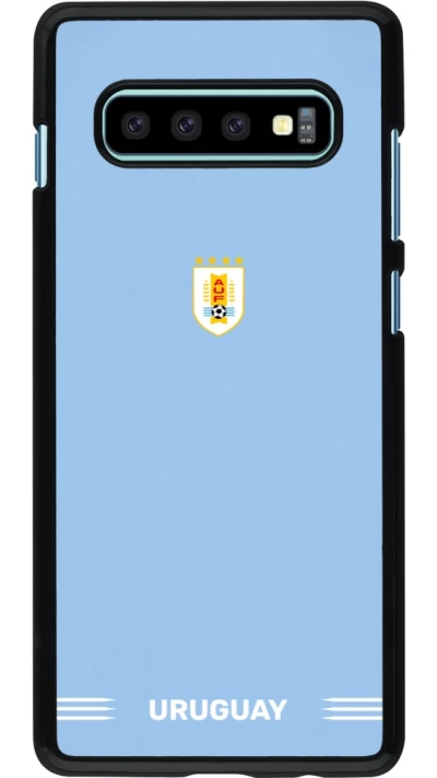 Coque Samsung Galaxy S10+ - Maillot de football Uruguay 2026 personnalisable