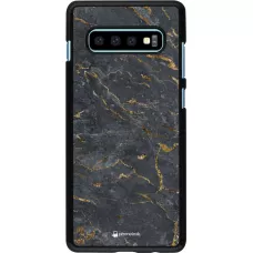 Coque Samsung Galaxy S10+ - Grey Gold Marble