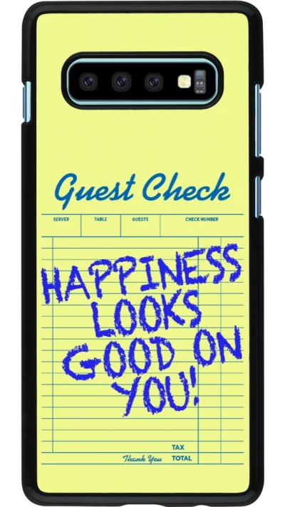 Samsung Galaxy S10+ Case Hülle - Guest check 2026