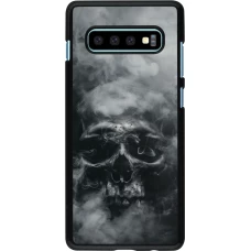 Samsung Galaxy S10+ Case Hülle - Halloween 2024 smoky skull