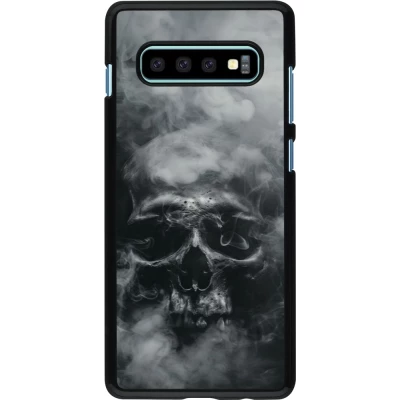Coque Samsung Galaxy S10+ - Halloween 2024 smoky skull