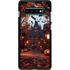 Coque Samsung Galaxy S10+ - Halloween 2025 Haunted house