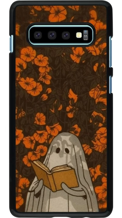 Coque Samsung Galaxy S10+ - Halloween 2026 Ghost reading