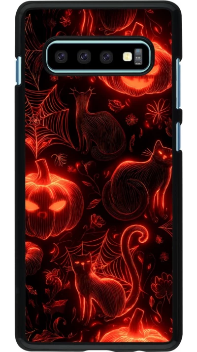 Coque Samsung Galaxy S10+ - Halloween 2026 Pattern Halloween
