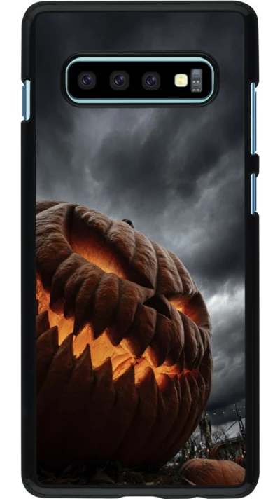 Coque Samsung Galaxy S10+ - Halloween 2026 The Wicked Pumpkin