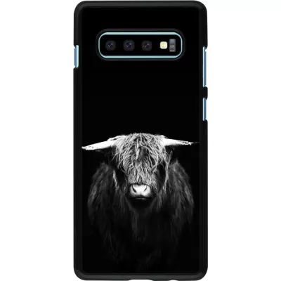 Coque Samsung Galaxy S10+ - Highland calf black