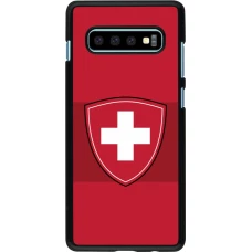 Coque Samsung Galaxy S10+ - Hockey World Championship Ecusson Suisse