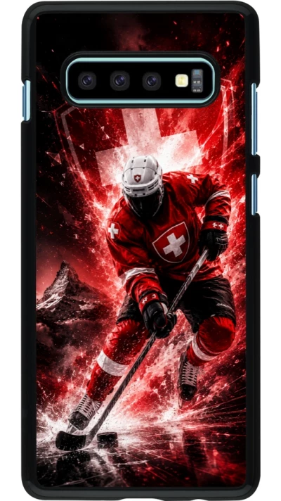 Samsung Galaxy S10+ Case Hülle - Hockey World Championship Player