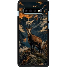 Coque Samsung Galaxy S10+ - Linocut Chamois