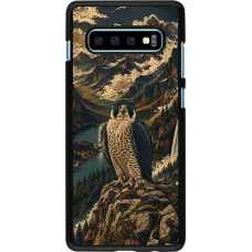 Coque Samsung Galaxy S10+ - Linocut Faucun pèlerin