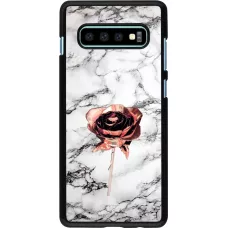 Hülle Samsung Galaxy S10+ - Marble Rose Gold