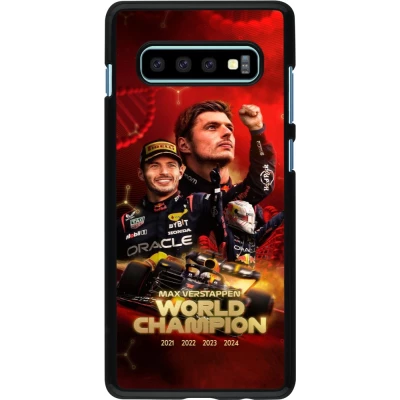 Samsung Galaxy S10+ Case Hülle - Max Verstappen Champion 2023