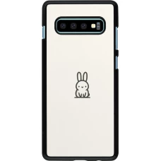 Samsung Galaxy S10+ Case Hülle - Minimal Häschen Süße