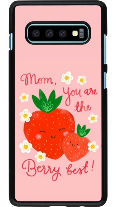 Samsung Galaxy S10+ Case Hülle - Mom 2026 Berry best