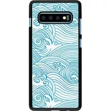 Hülle Samsung Galaxy S10+ - Ocean Waves