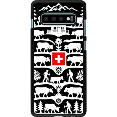 Samsung Galaxy S10+ Case Hülle - Poya Schweiz 3 schwarz