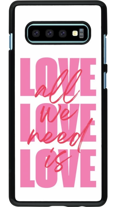 Samsung Galaxy S10+ Case Hülle - Saint Valentines Day 26 Love all we need is