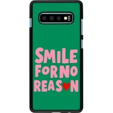 Samsung Galaxy S10+ Case Hülle - Smile for no reason 2026