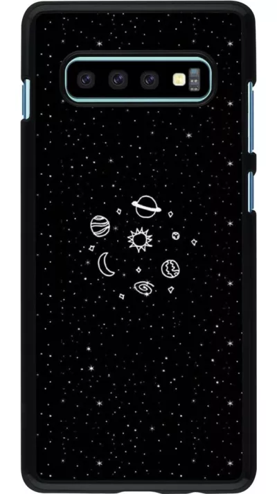 Coque Samsung Galaxy S10+ - Space Doodle