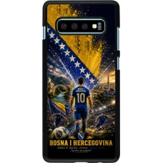 Samsung Galaxy S10+ Case Hülle - Fussball Bosnien und Herzegowina splash 2026