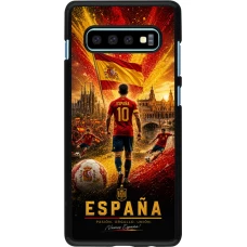 Samsung Galaxy S10+ Case Hülle - Fussball Espanien splash 2026