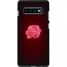 Samsung Galaxy S10+ Case Hülle - Spring 23 neon rose