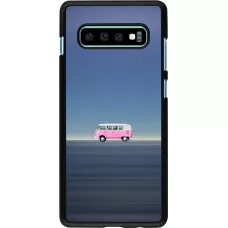 Samsung Galaxy S10+ Case Hülle - Spring 23 pink bus
