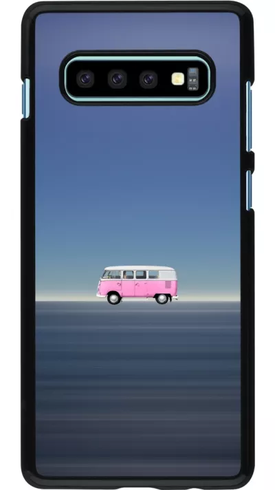 Samsung Galaxy S10+ Case Hülle - Spring 23 pink bus