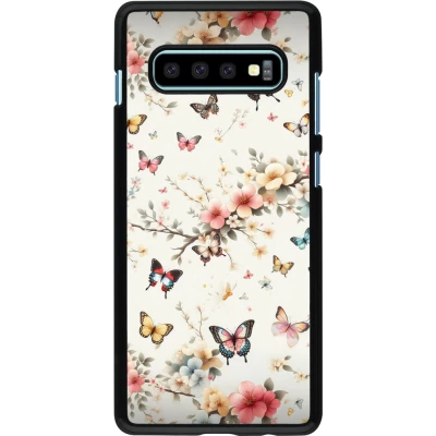 Coque Samsung Galaxy S10+ - Spring 25 Papillons Légers