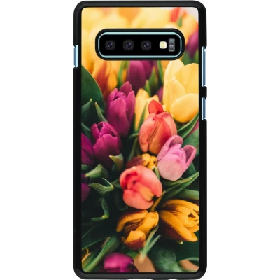 Coque Samsung Galaxy S10+ - Bouquet of tulips Spring 2026