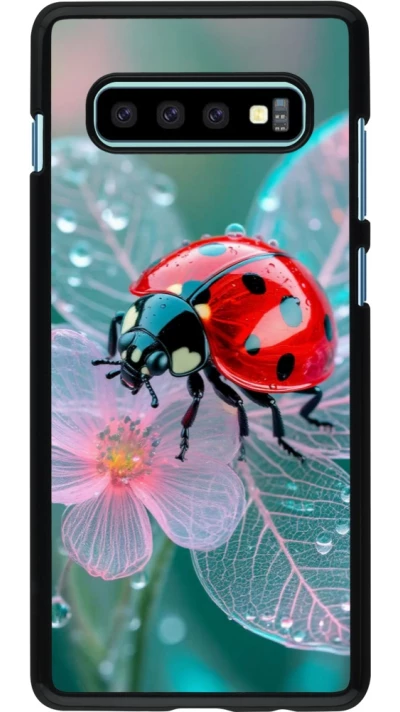 Samsung Galaxy S10+ Case Hülle - Ladybird in bloom Spring 2026