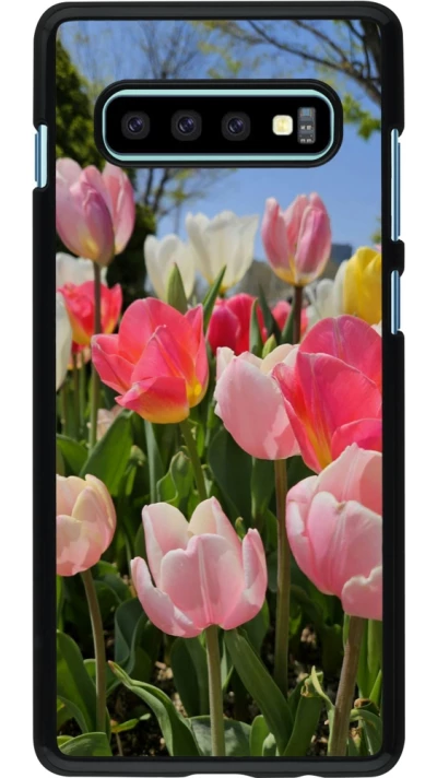 Samsung Galaxy S10+ Case Hülle - Tulips Spring 2026