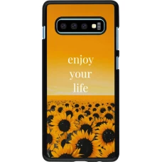 Samsung Galaxy S10+ Case Hülle - Summer 2026 Enjoy your life