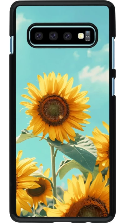 Coque Samsung Galaxy S10+ - Sunflowers Summer 2026