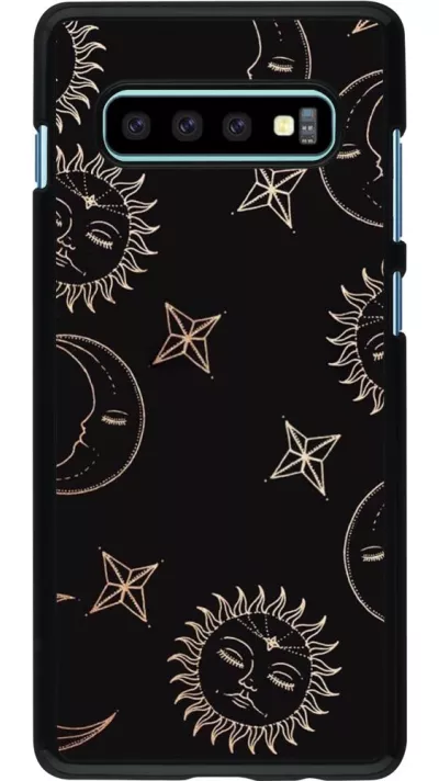 Coque Samsung Galaxy S10+ - Suns and Moons