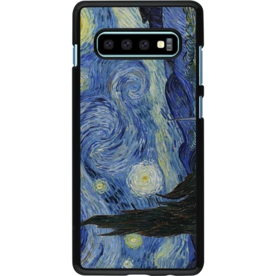 Coque Samsung Galaxy S10+ - Tableau art - La Nuit étoilée - Van Gogh