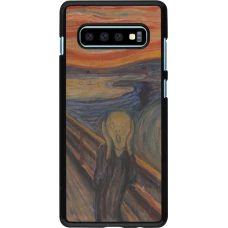Samsung Galaxy S10+ Case Hülle - Kunstbild - Der Schrei - Edvard Munch