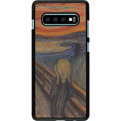 Samsung Galaxy S10+ Case Hülle - Kunstbild - Der Schrei - Edvard Munch