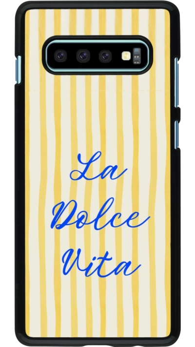 Samsung Galaxy S10+ Case Hülle - The good life 2026