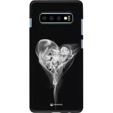 Coque Samsung Galaxy S10+ - Valentine 2022 Black Smoke
