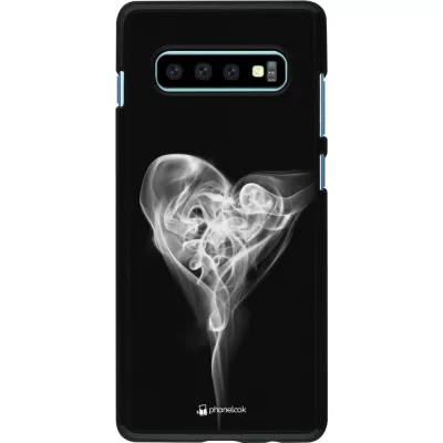 Coque Samsung Galaxy S10+ - Valentine 2022 Black Smoke