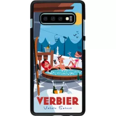 Coque Samsung Galaxy S10+ - Verbier Mountain Jacuzzi