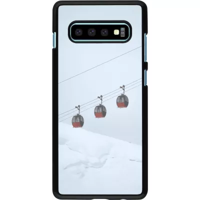 Coque Samsung Galaxy S10+ - Winter 22 ski lift